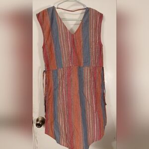 Universal Thread Multicolor Striped Dress